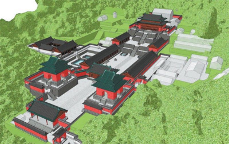 人民日报点赞湖北数字化复原再现武当山五龙宫千年古建之美?